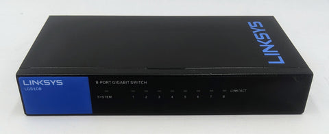 Linksys LGS108 8-Port Gigabit Switch