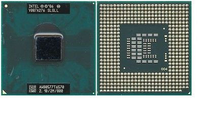 Lenovo ThinkPad SL510 Laptop Intel Core 2 Duo T6570 CPU Processor- SLGLL