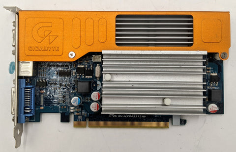 Gigabyte GeForce 8400 GS 512MB GDDR2 PCI-E Graphics Card- GV-NX84S512HP