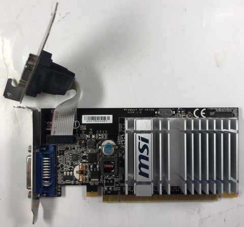 MSI GeForce 8400 GS 512MB DDR2 PCI-E Graphics Card- N8400GS-D512H