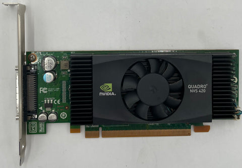 PNY Quadro NVS 420 512MB GDDR3 Graphics Card- VCQ420NVS-X16